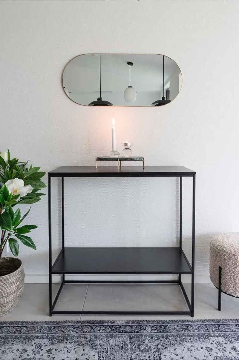 specchio da parete Jersey Giallo miniatura 2