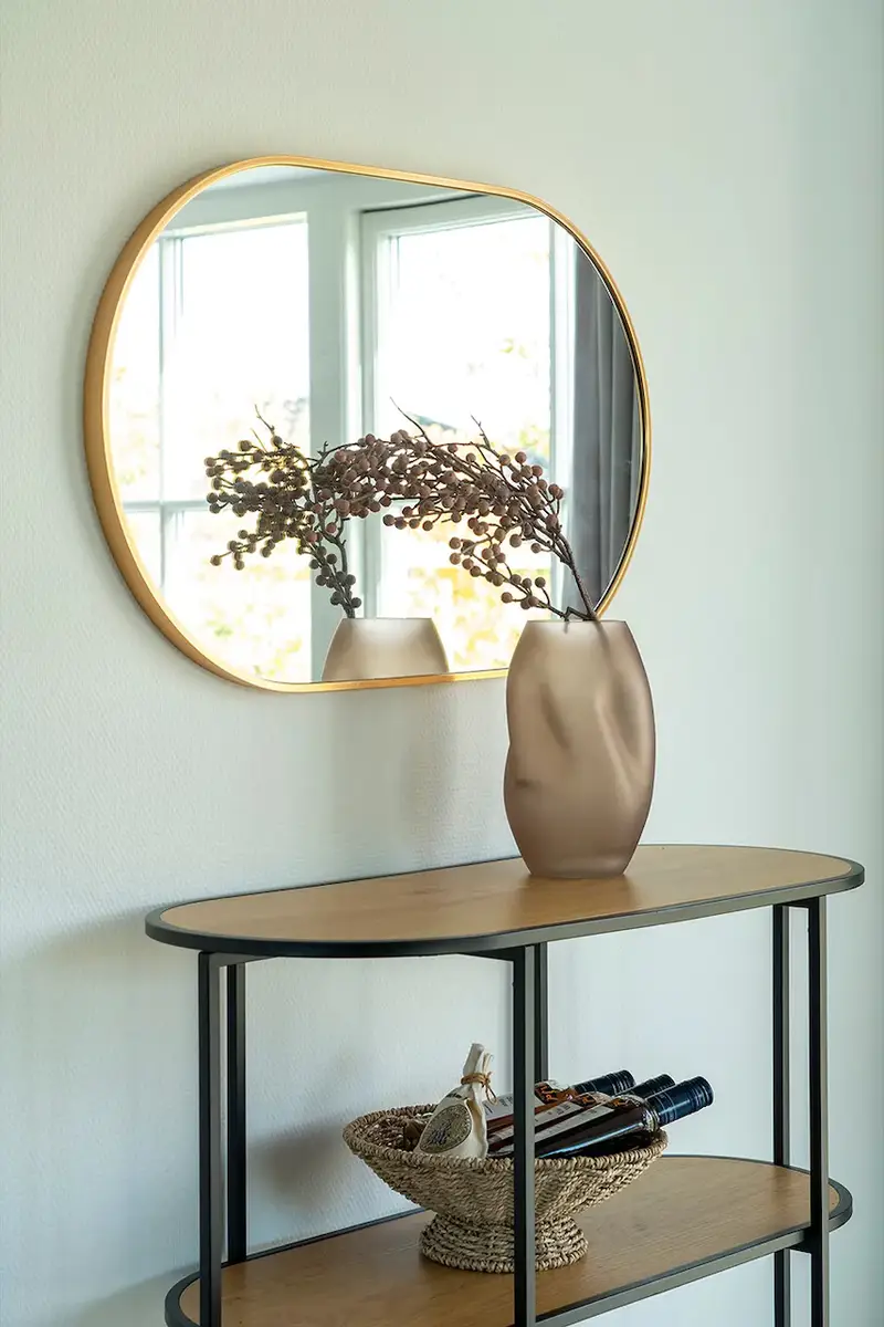 specchio da parete Madrid colore giallo miniatura 2