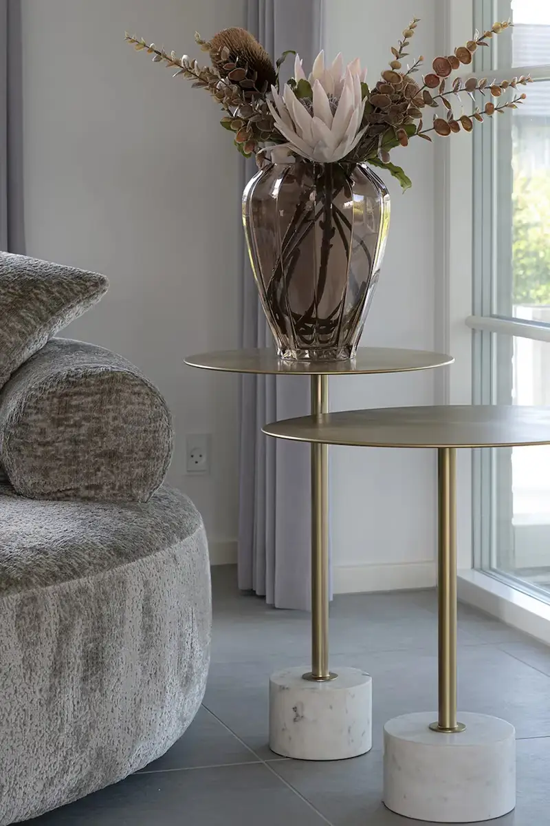 tavolino Lecco 51 x 52 cm colore giallo miniatura 3