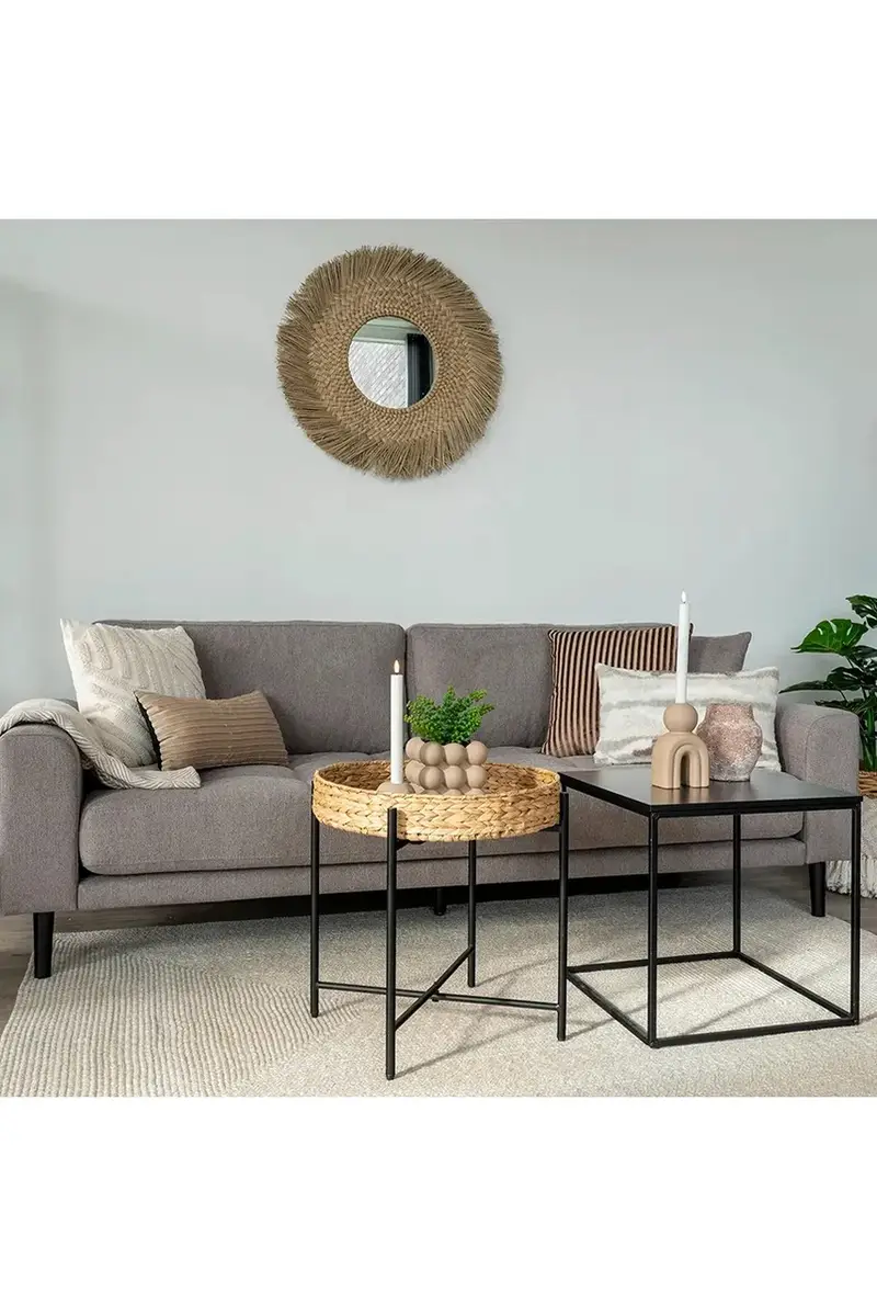 tavolino Naro 50 x 48, 5 cm colore giallo miniatura 4