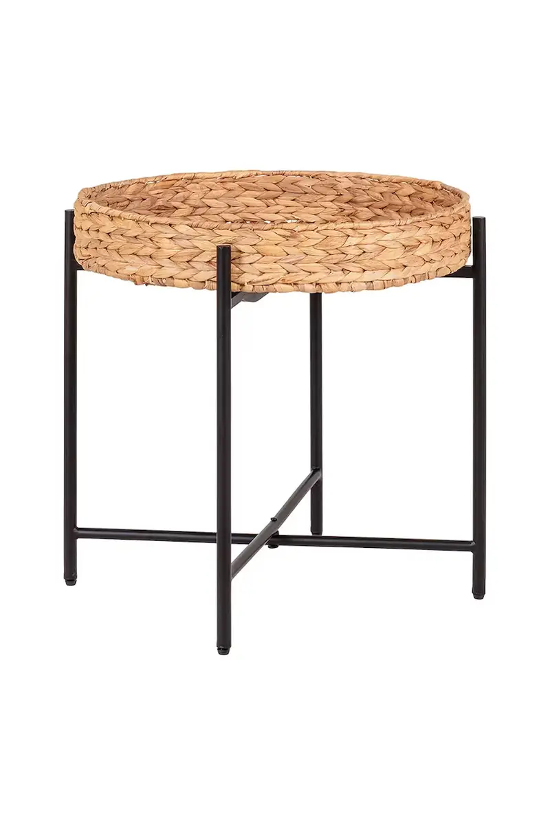 tavolino Naro 50 x 48,5 cm colore giallo