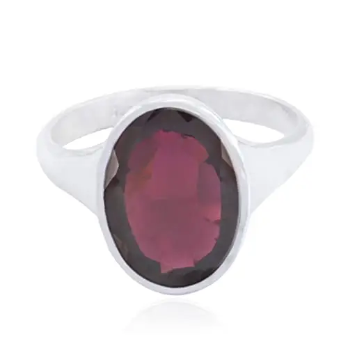 House of Rings Scegli il tuo anello Anello in argento sterling 925 Anello a forma ovale Gioielli in argento Anello di