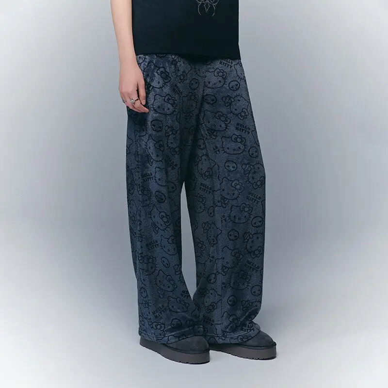 Pantaloni straight fit Hello Kitty