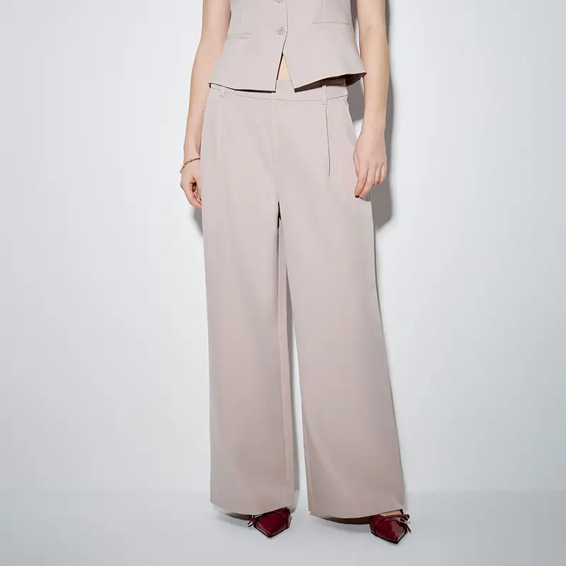 Pantaloni wide leg