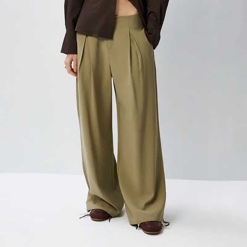 Pantaloni wide leg