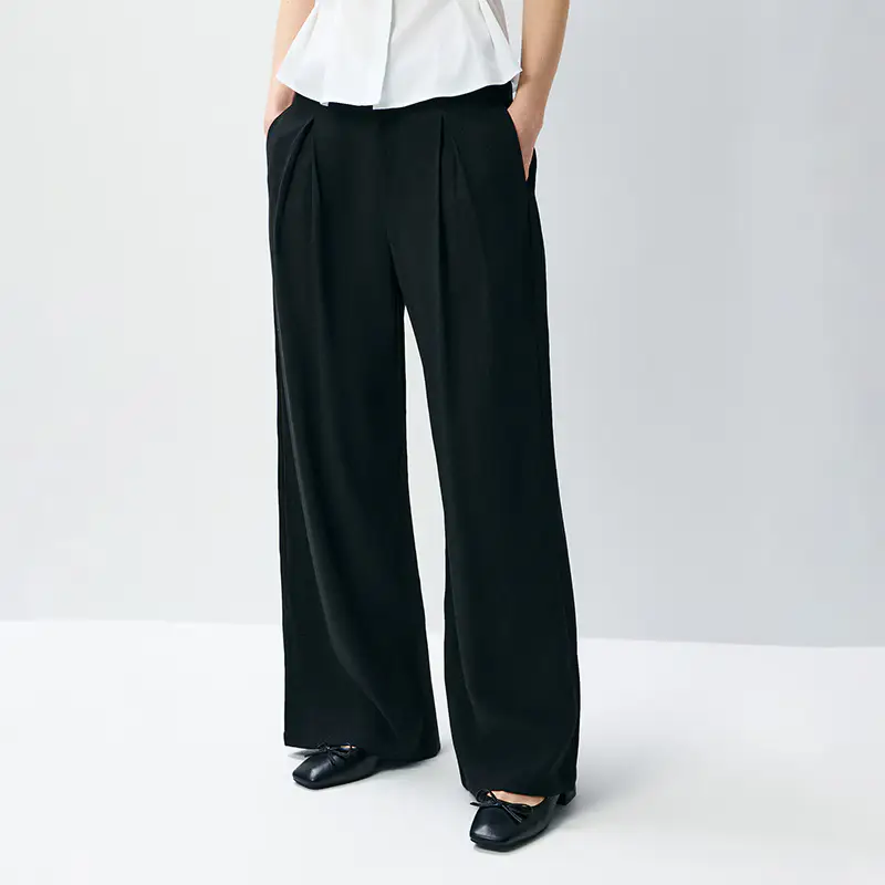 Pantaloni wide leg