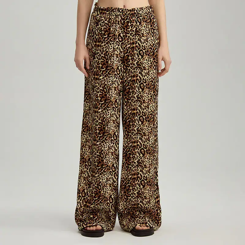 Pantaloni wide leg