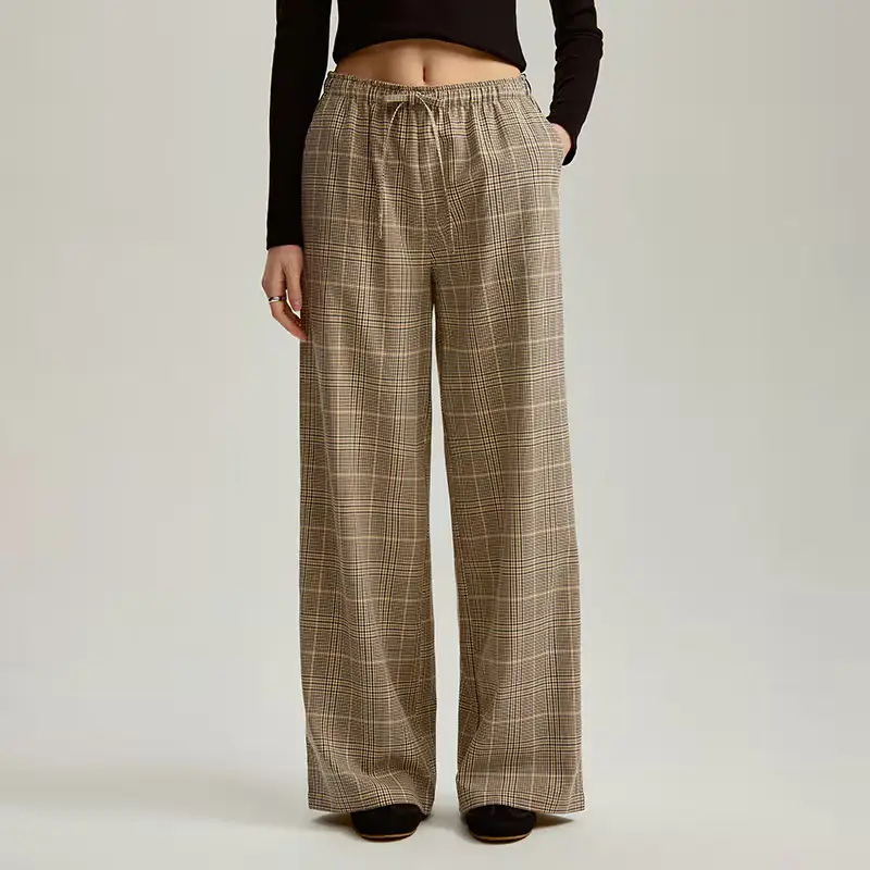 Pantaloni wide leg