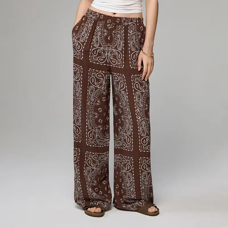 Pantaloni wide leg