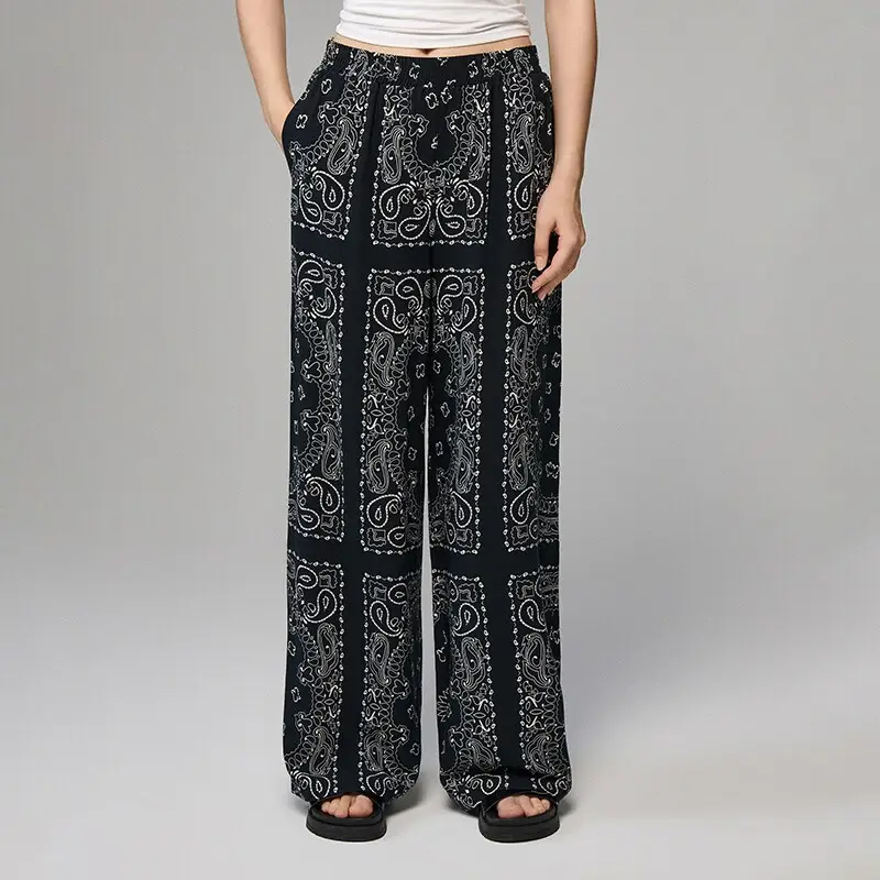 Pantaloni wide leg