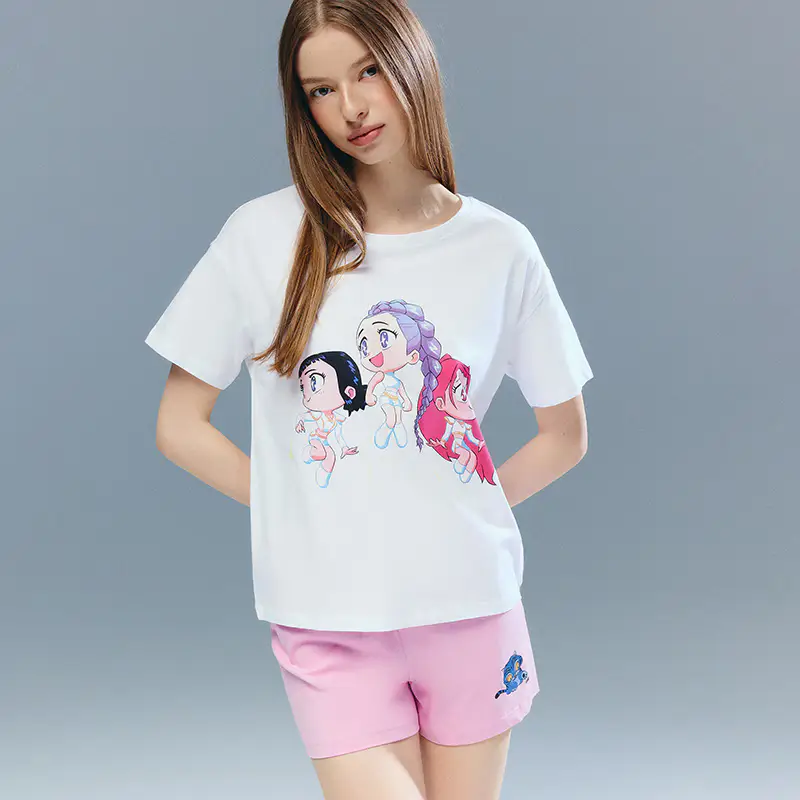 Pigiama con stampa KPop Demon Hunters