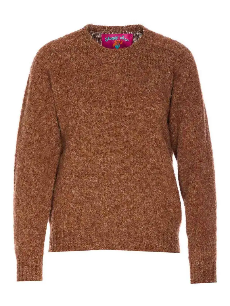 Maglione con orsetto irsuto Hazelwood Marrone