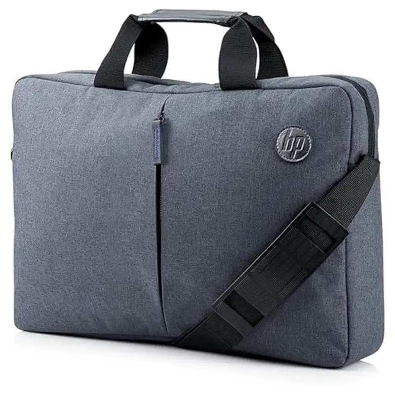 HP Essential Borsa Tracolla Per Notebook, Grigio, Taglia 15.6