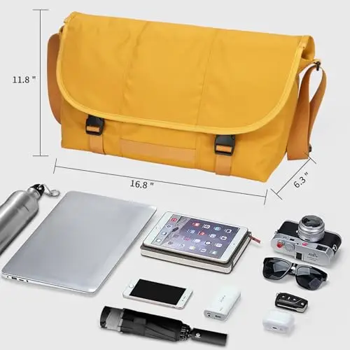 Hp hope Borsa messenger Donna Giallo 2515697 miniatura 3