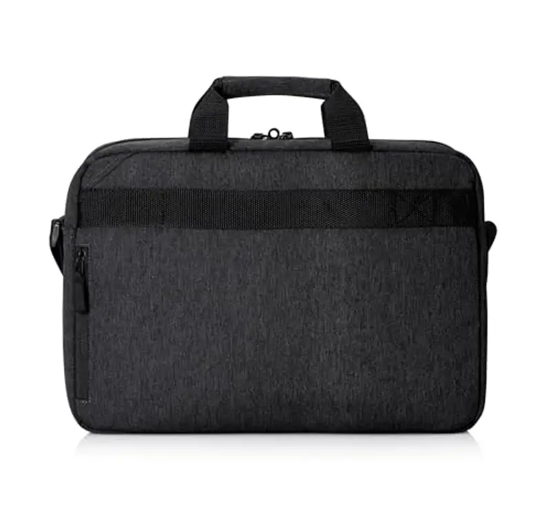 HP Renew Travel, Borsa per Notebook fino a 15.6", Creata con Materiale Riciclato, Tasche Interne e Esterne, Vani Imbottiti, Resistente all'Acqua, Tracolla Removibile, Grigia
