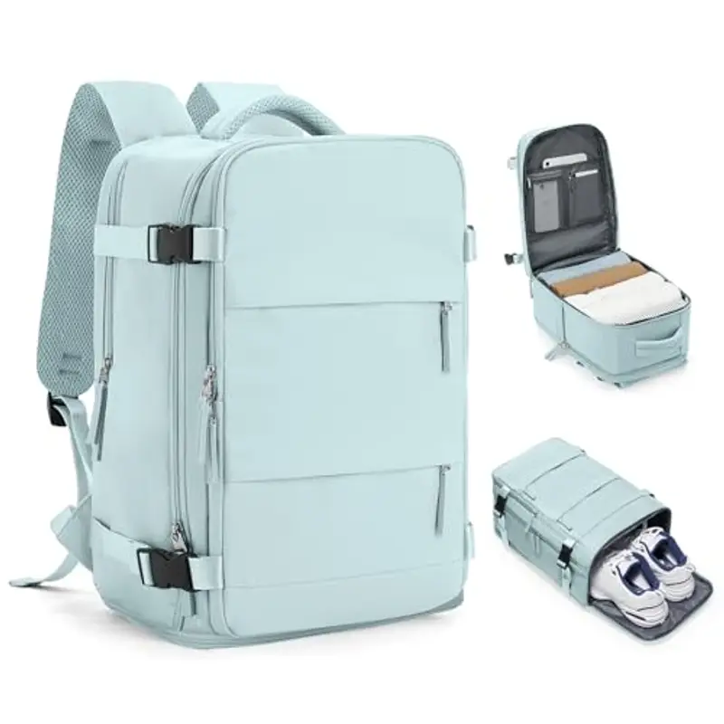 HPLQQ Zaino da viaggio Uomo Blu 1919371