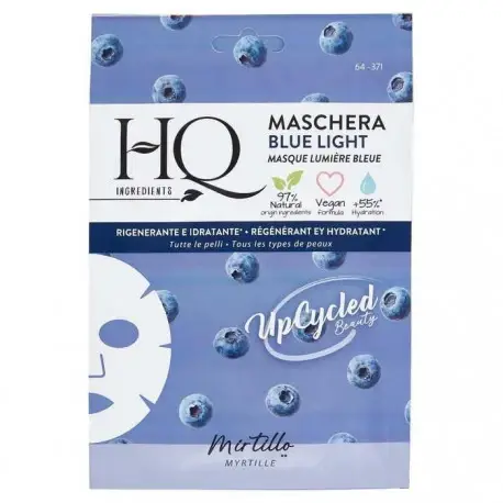 Hq Maschera Tessuto Bluelight Mirtillo