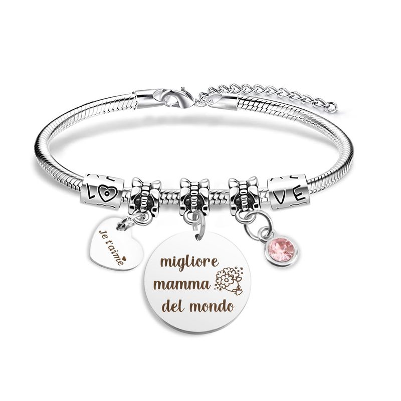 HROANC Bracciale Festeggia Mamma