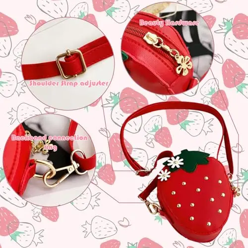 HSYWSH Borsa a tracolla Rosso 3375336 miniatura 3