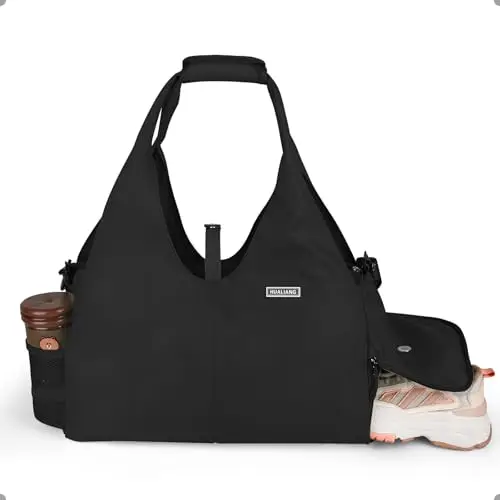 HUALIANG Borsone da viaggio Donna Verde 2516785