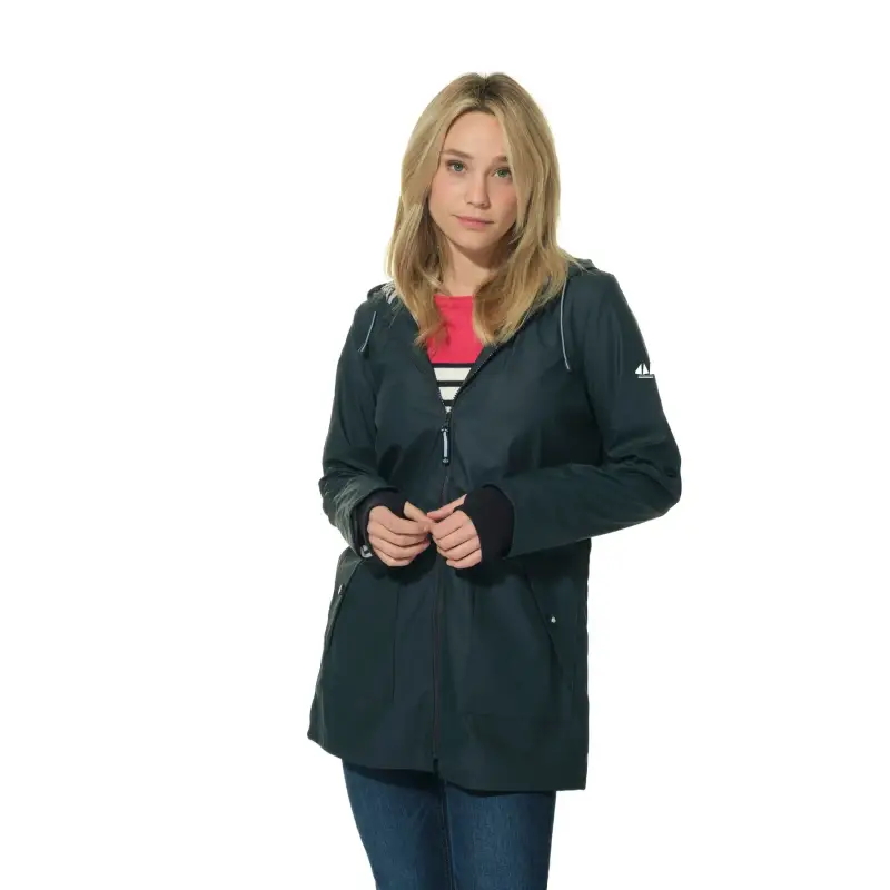 Impermeabile 3/4 donna Hublot Mode Marine Dona