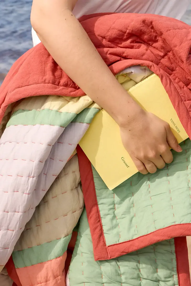 coperta di cotone Pavilion 140 x 200 cm Multicolore miniatura 3