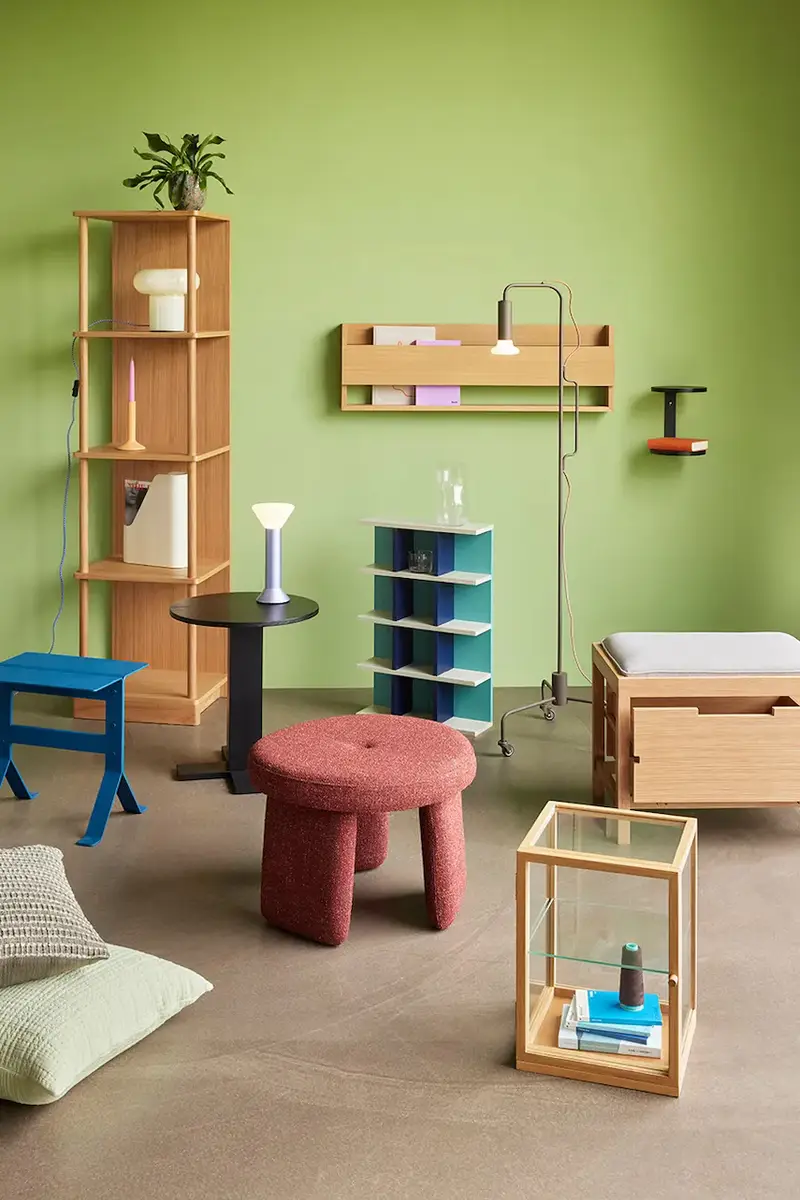 lampada da tavolo Hues 23 x 22 cm, E27 colore verde miniatura 3