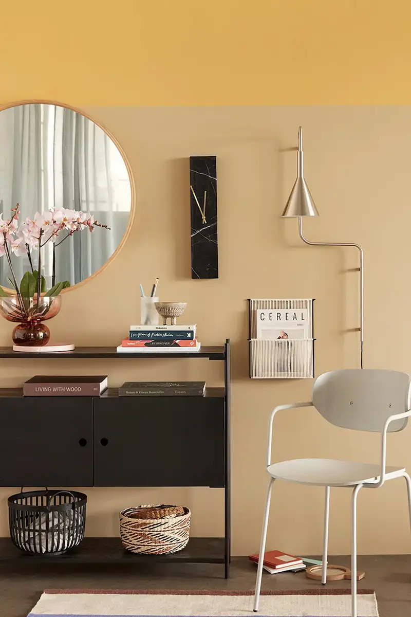 mensola String 28 x 5 x 32 cm colore nero miniatura 3