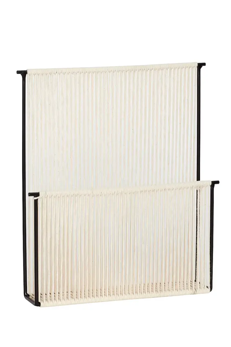 mensola String 28 x 5 x 32 cm colore nero