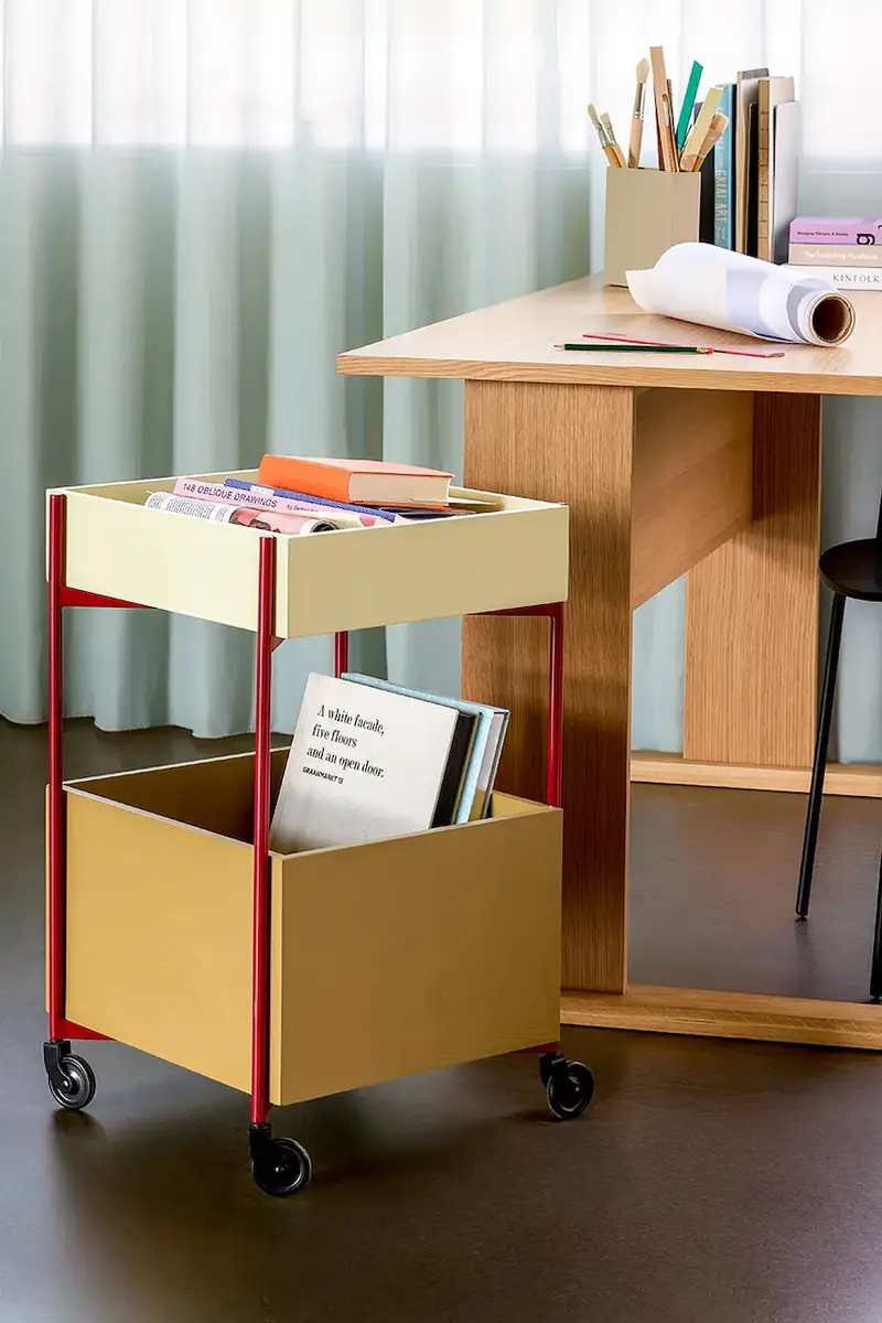 mobili con ruote Fresh Trolley 42 x 41 x 67 cm Multicolore miniatura 5