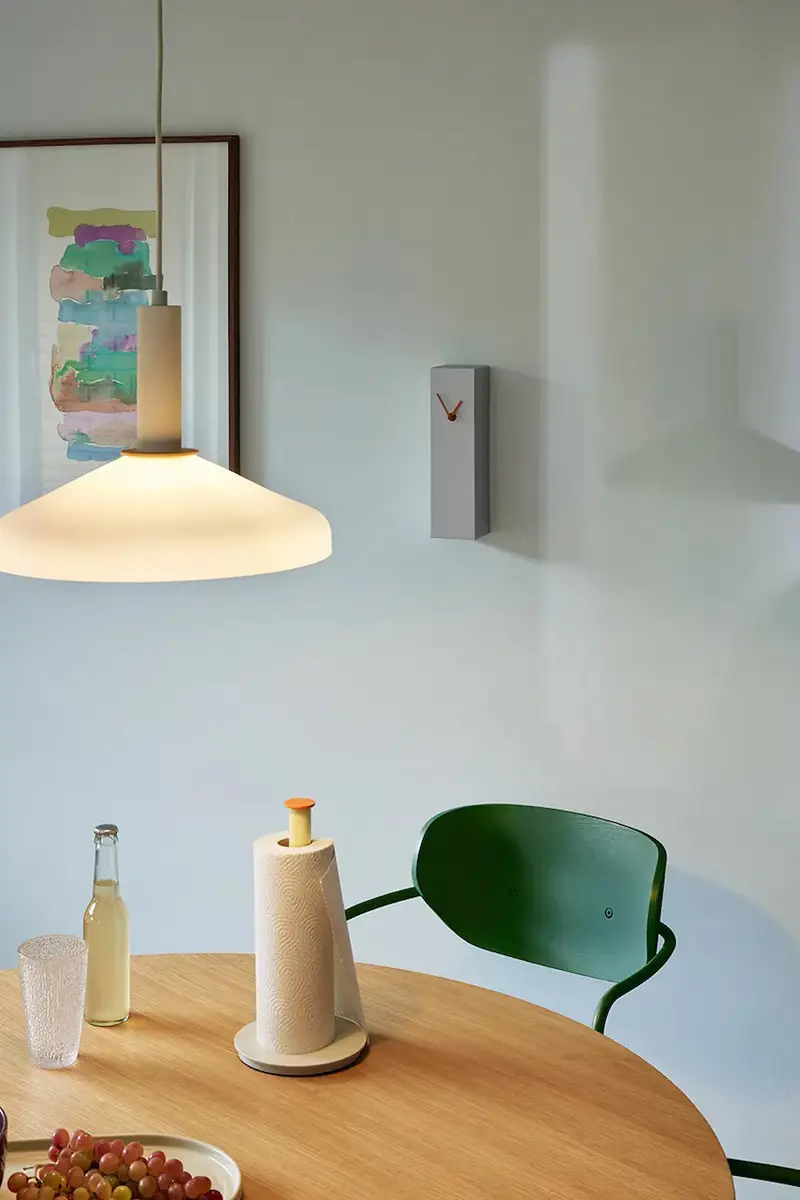 orologio Hour 8 x 8 x 28 cm colore grigio miniatura 2