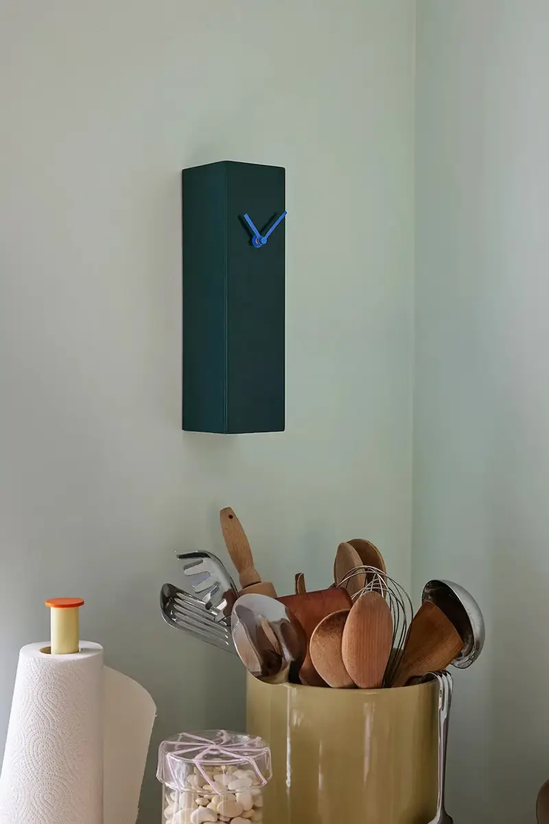 orologio Hour 8 x 8 x 28 cm colore verde miniatura 2