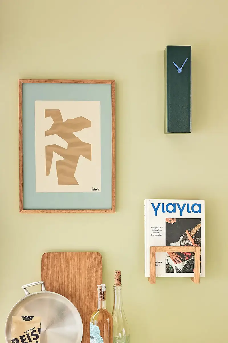 orologio Hour 8 x 8 x 28 cm colore verde miniatura 3