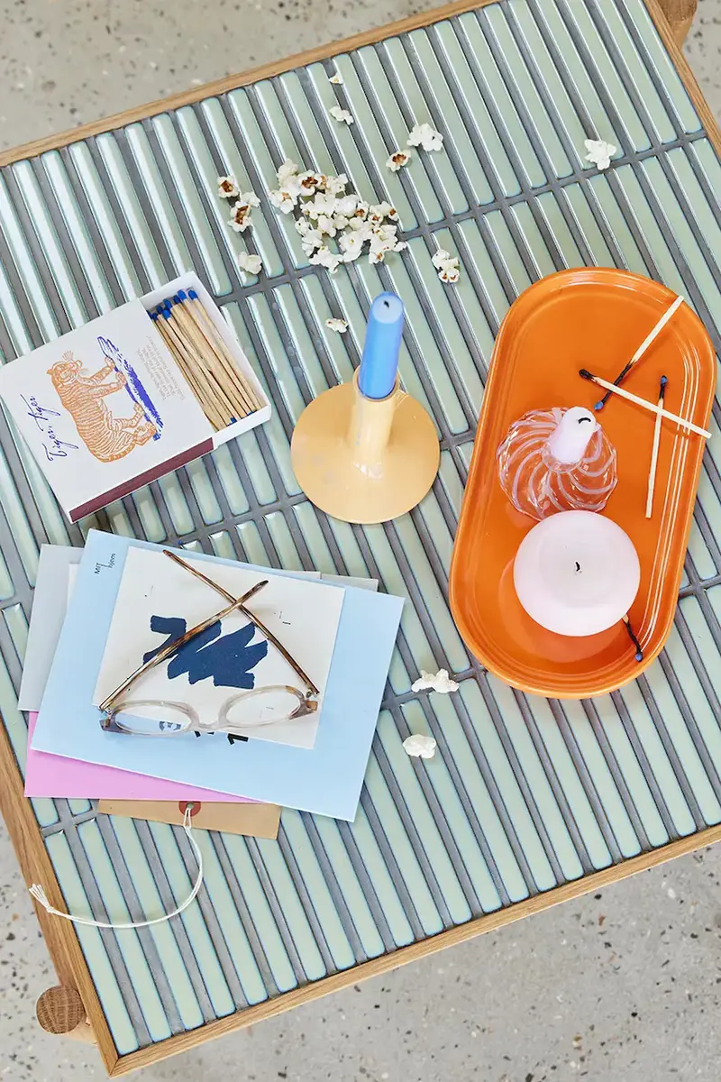 set vasoi Amare 29 x 15 / 43 x 22 cm pacco da 2 colore blu miniatura 4