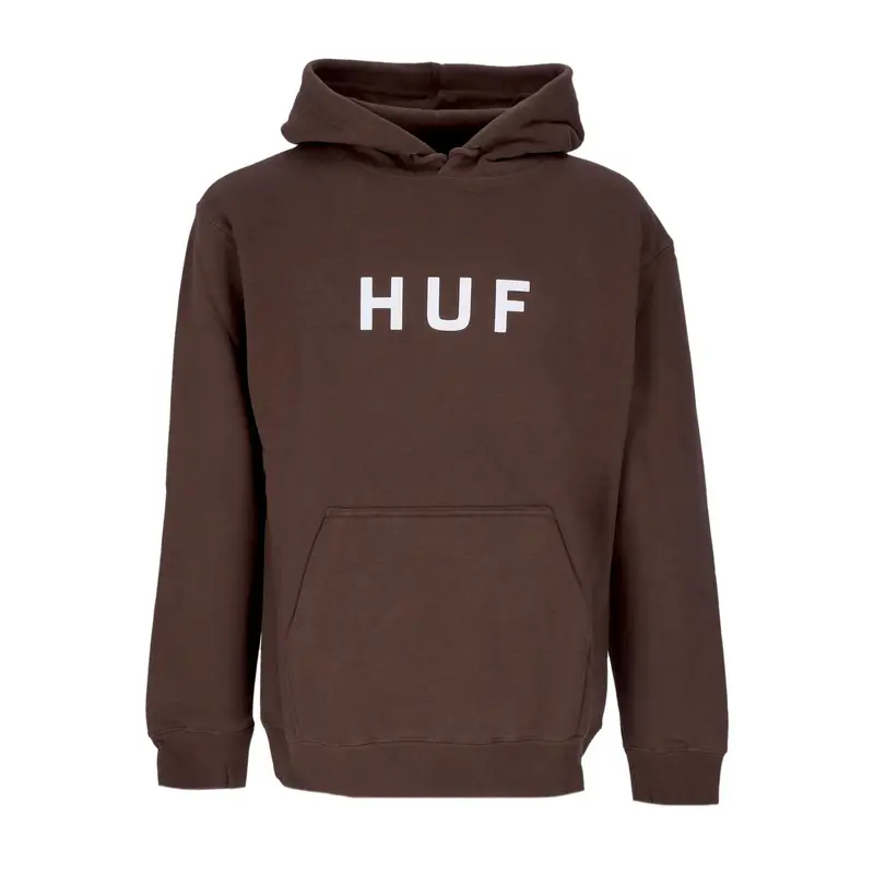 Felpa Cappuccio Uomo Essentials Og Logo P/o Hoodie Chocolate