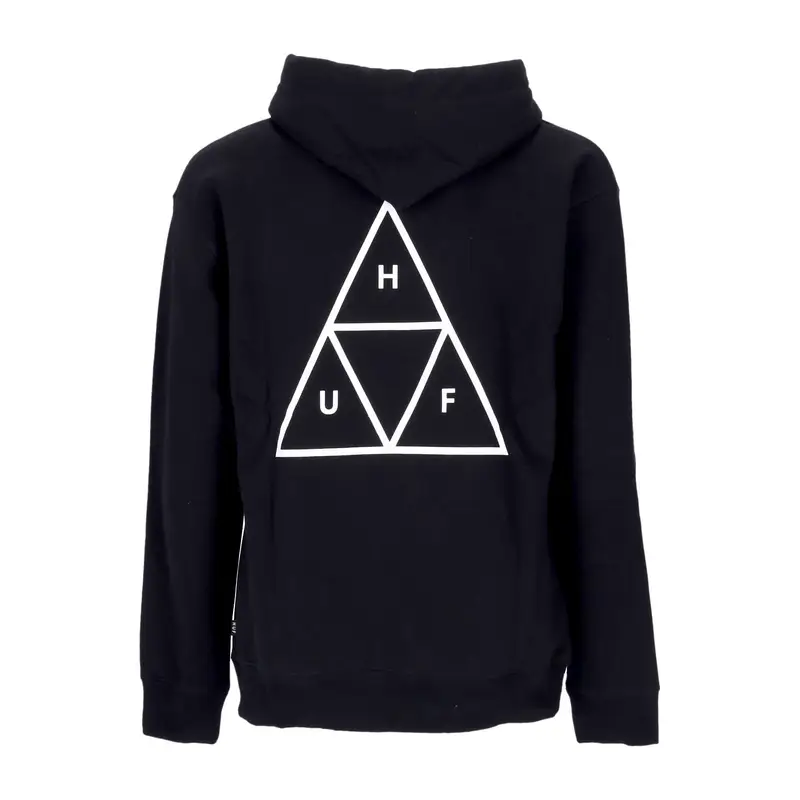 Felpa Cappuccio Uomo Essentials Tt P/o Hoodie Black