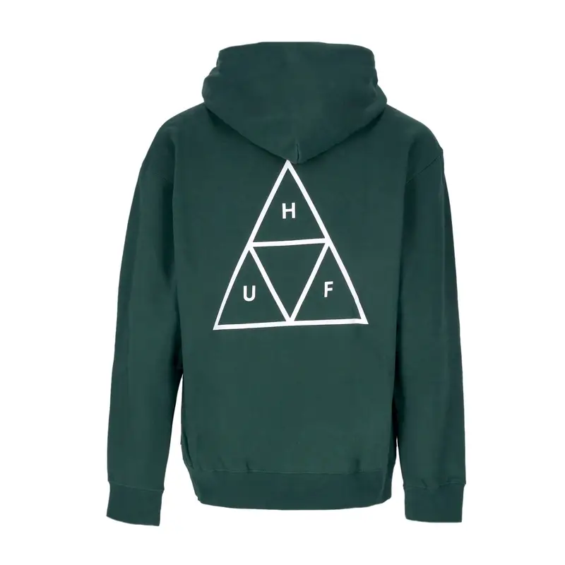 Felpa Cappuccio Uomo Essentials Tt P/o Hoodie Forest Green