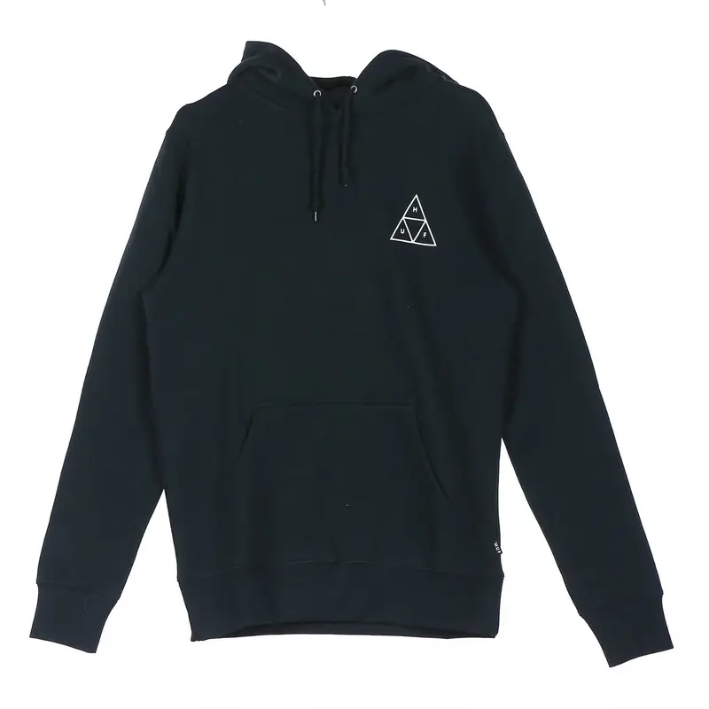 Felpa Cappuccio Uomo Essentials Tt Po Hoodie Black