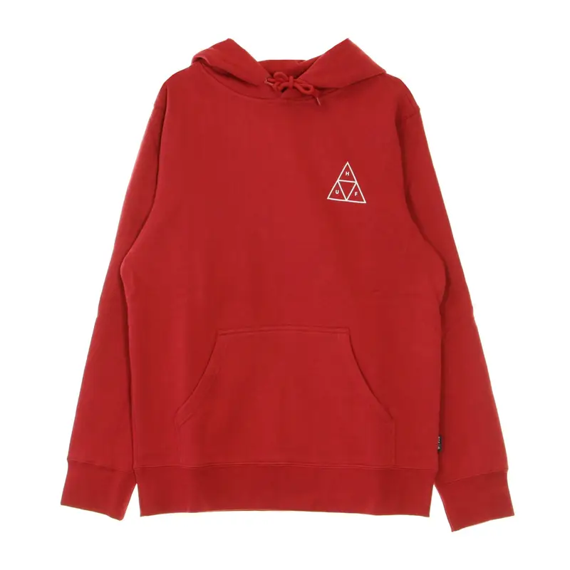 Felpa Cappuccio Uomo Essentials Tt Po Hoodie Rio Red
