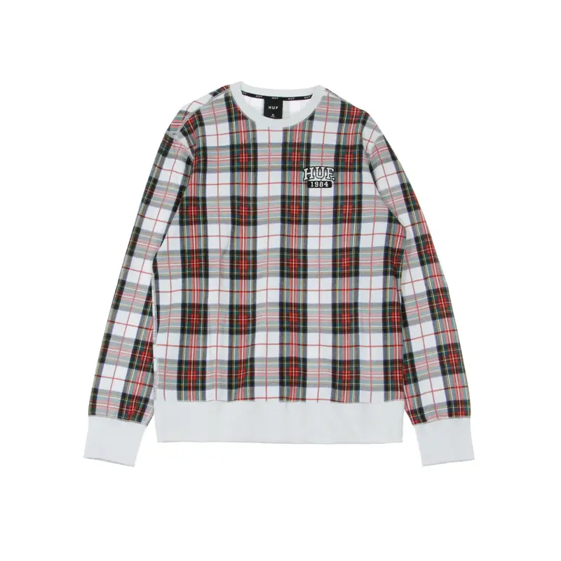 Felpa Leggera Girocollo Uomo Spungen Crew White