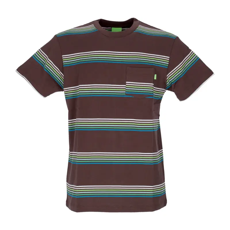 Maglietta Uomo Bolinas Stripe Pocket Tee Brown