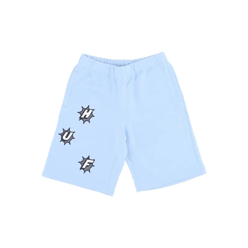 Pantalone Corto Tuta Felpato Uomo Infinity Jewel Fleece Short Light Blue