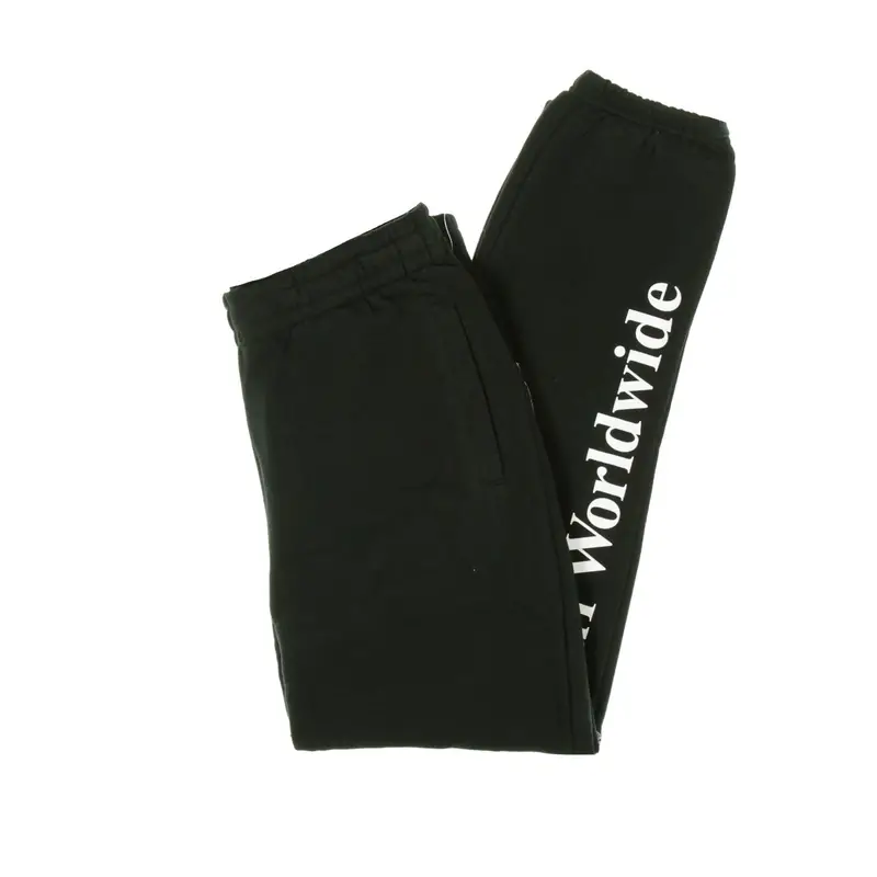 Pantalone Tuta Felpato Uomo Essentials Fleece Pant Black