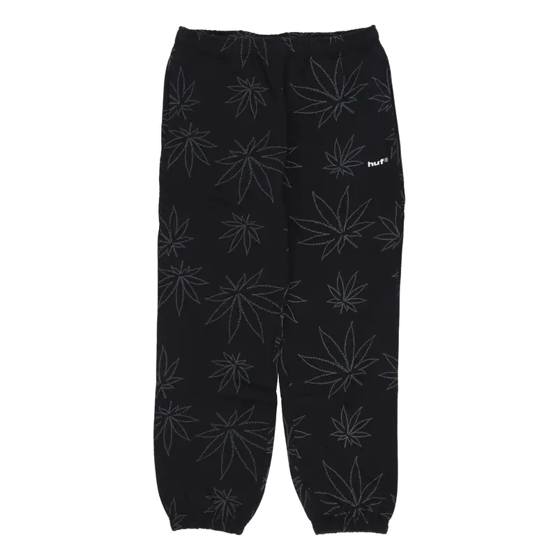 Pantalone Tuta Felpato Uomo Plantlife Fleece Pant Black