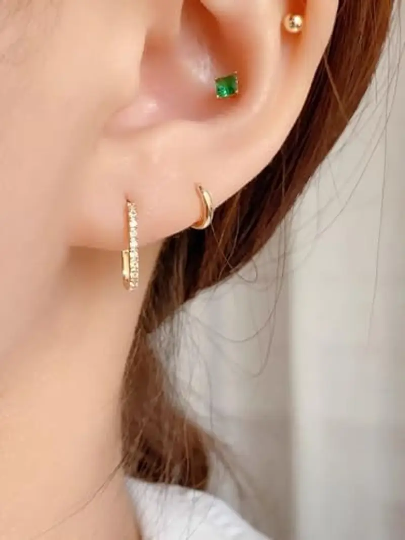 HUGE TOMATO Orecchini Argento 2155074 miniatura 2