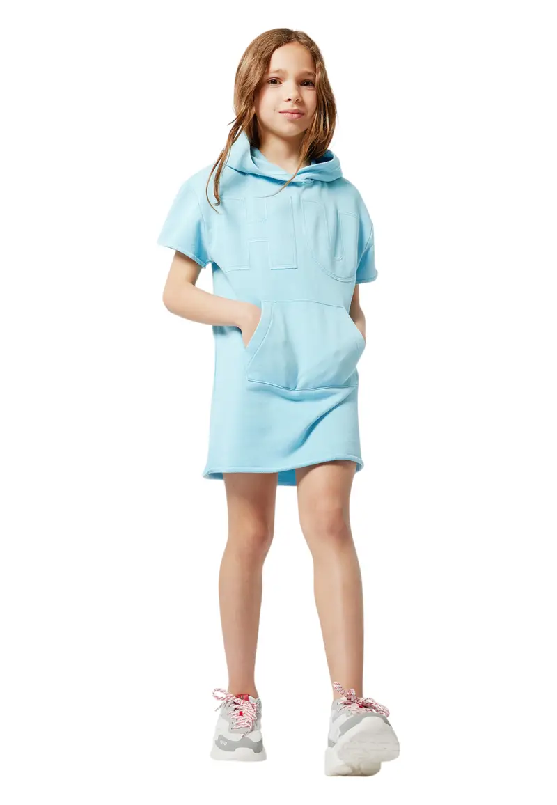 Abito Bambina Hugo SKY BLUE