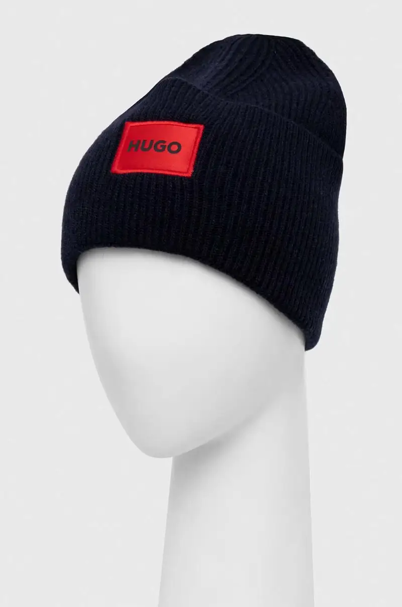 berretto in lana Blu navy miniatura 2