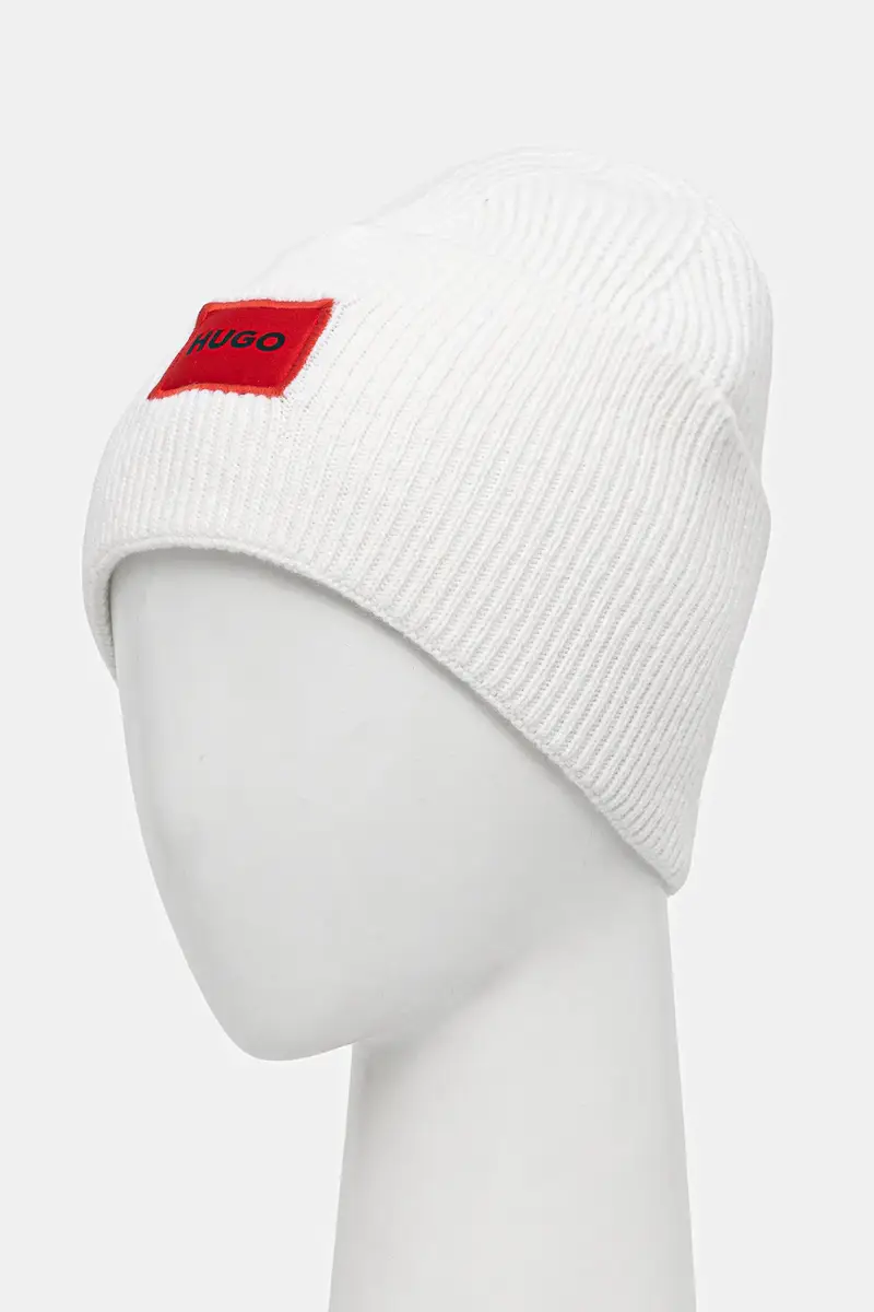 berretto in lana colore nero 50496011 Beige miniatura 2