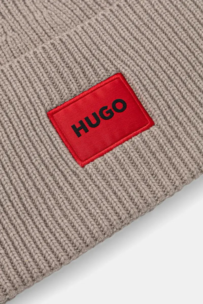 berretto in lana colore nero 50502579 Beige miniatura 3