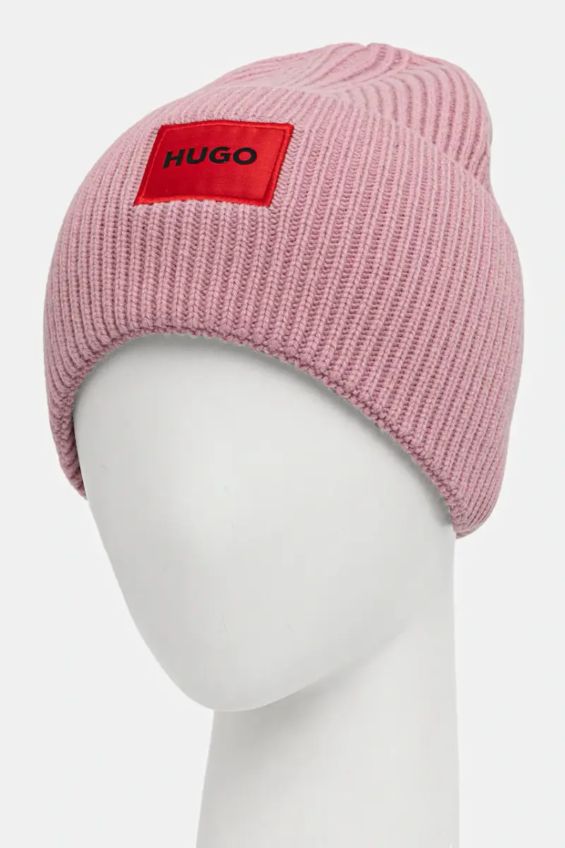 berretto in lana colore nero 50502579 Rosa miniatura 3